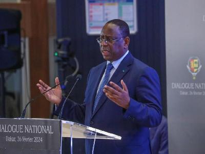 Dialogue national : Macky Sall : 