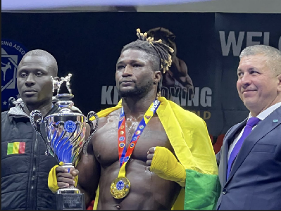 Kick-boxing : le Sénégalais Mouhamed Tafsir Ba devient champion du monde