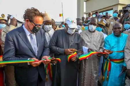 Tournée  économique: Macky Sall étrenne l'hôpital de KAFFRINE.